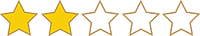 2 stars rating