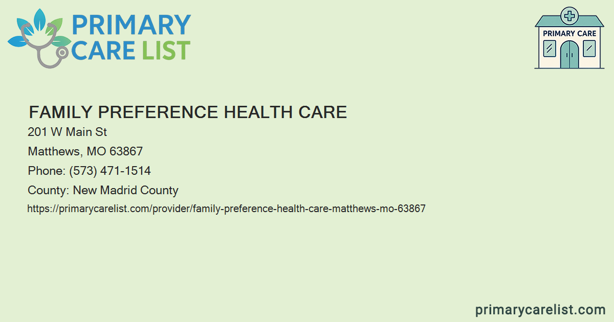 Family Preference Health Care - Primary Care in Matthews,