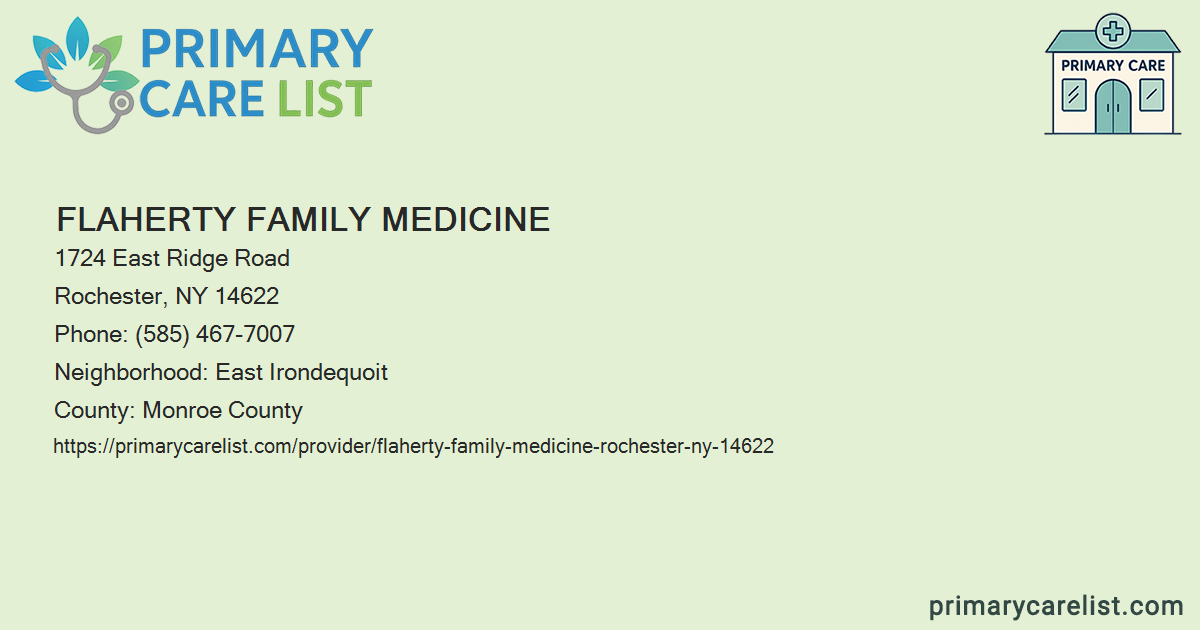 Flaherty Family Medicine - Primary Care in Rochester, NY