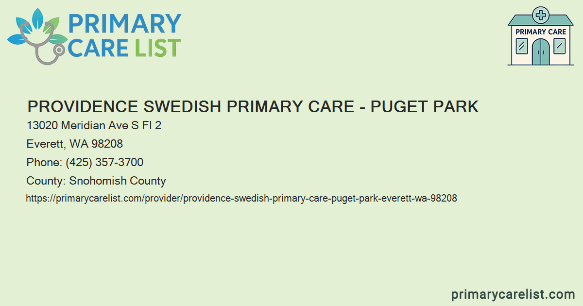 PROVIDENCE SWEDISH PRIMARY CARE visual data 7