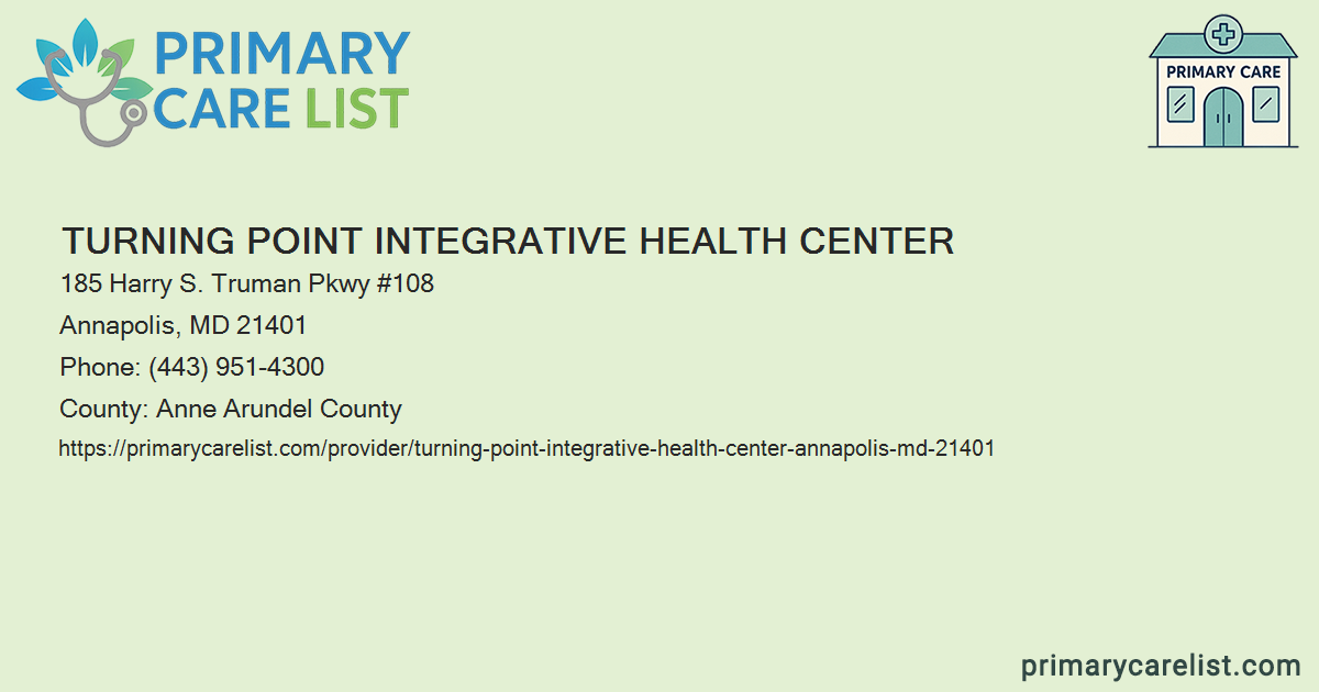 Health Center Point Reyes Turning Point Integrative Health Center - Primary Care in