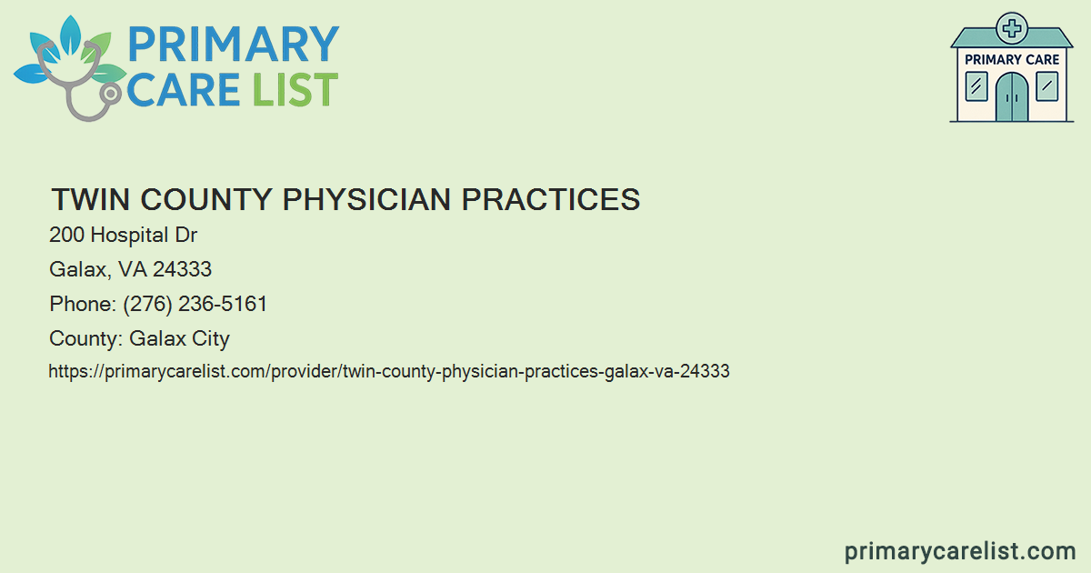 Twin Physician Practices71123284