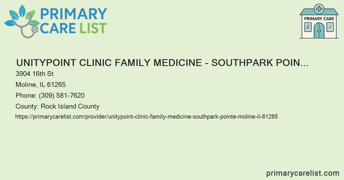 Unitypoint Clinic Header UnityPoint Clinic Family Medicine - SouthPark Pointe - Pr