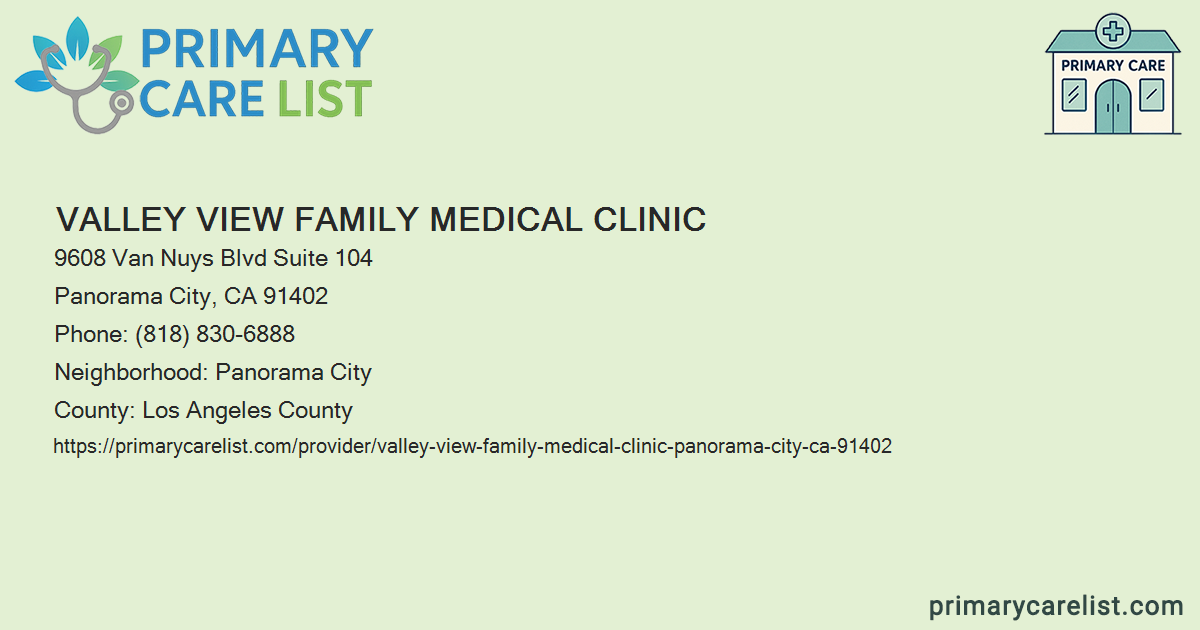 Valley View Family Medical Clinic - Primary Care in Panor